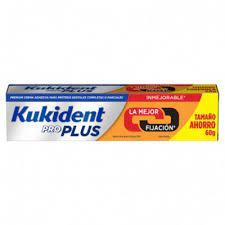Kukident Pro Doble Plus Mejor Fijación 60 G