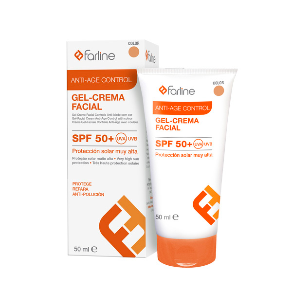 Farline Antiage Control Gel-Crema Facial Color SPF50+